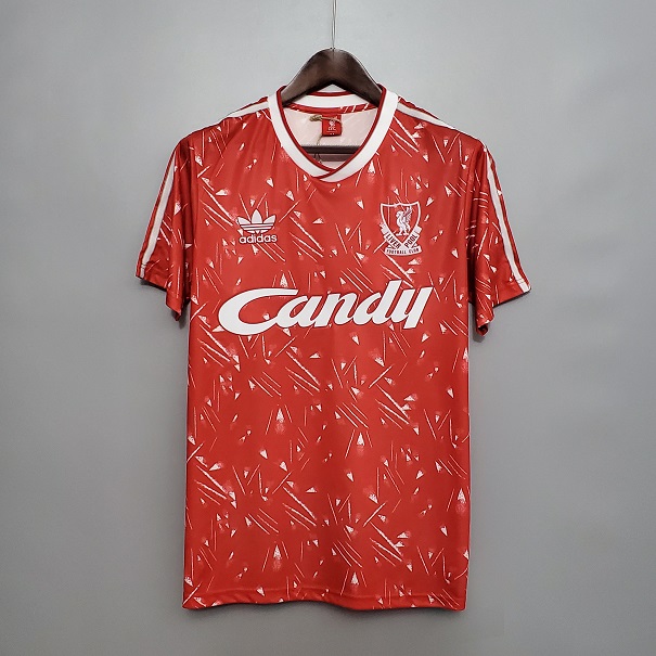 AAA Quality Liverpool 89/91 Home Soccer Jersey